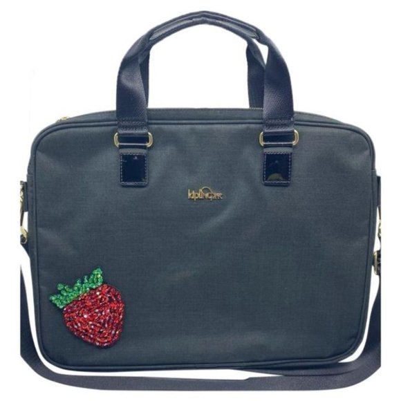 Kipling Handbags - Kipling w/Customized Appliqués Large Blue Tote Bag